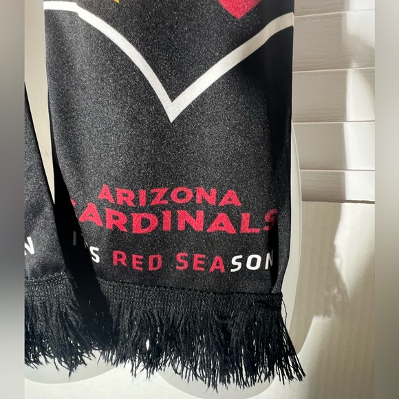 Arizona Cardinals Scarf w/Fringe 60”L - Picture 4 of 5